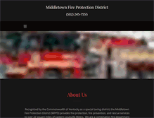 Tablet Screenshot of middletownfire.org